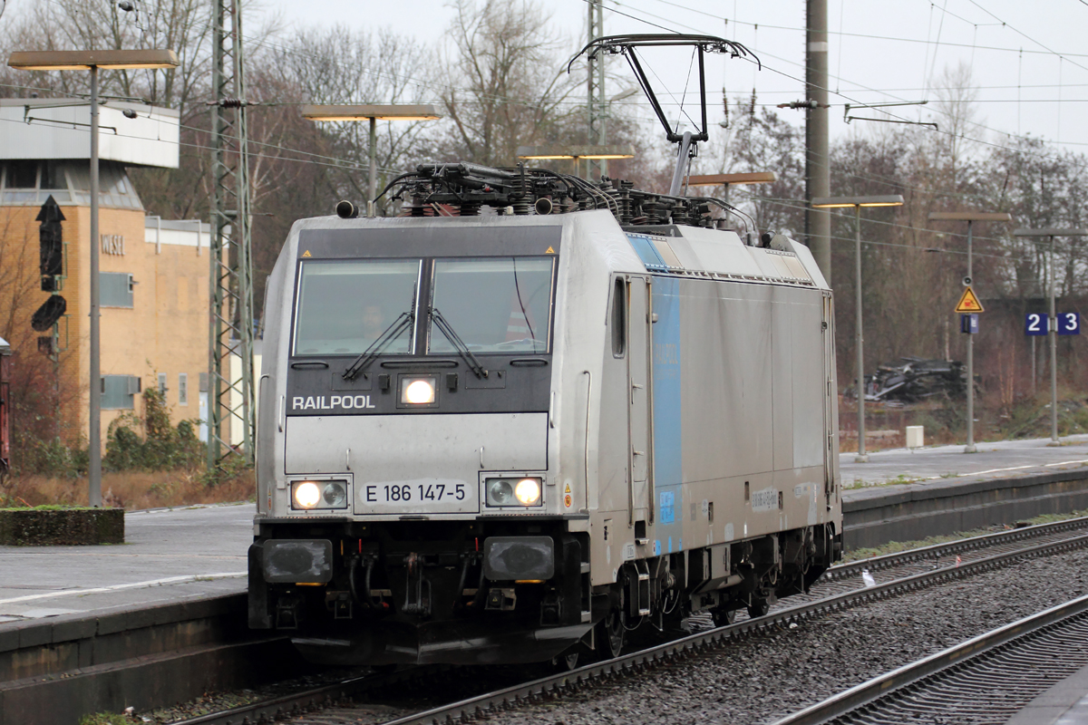 E 186 147-5 in Wesel 2.1.2014