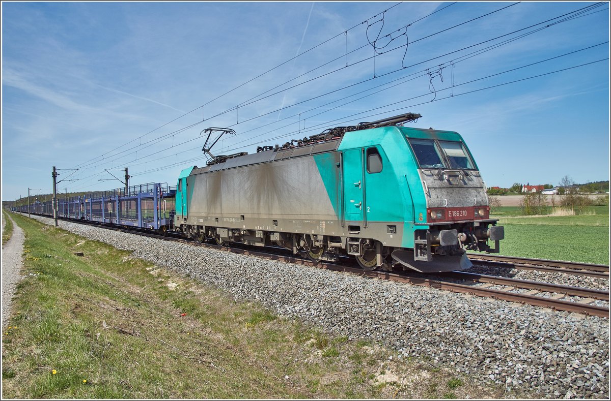 E 186 210-1 / Altmannshausen / 24.04.2019