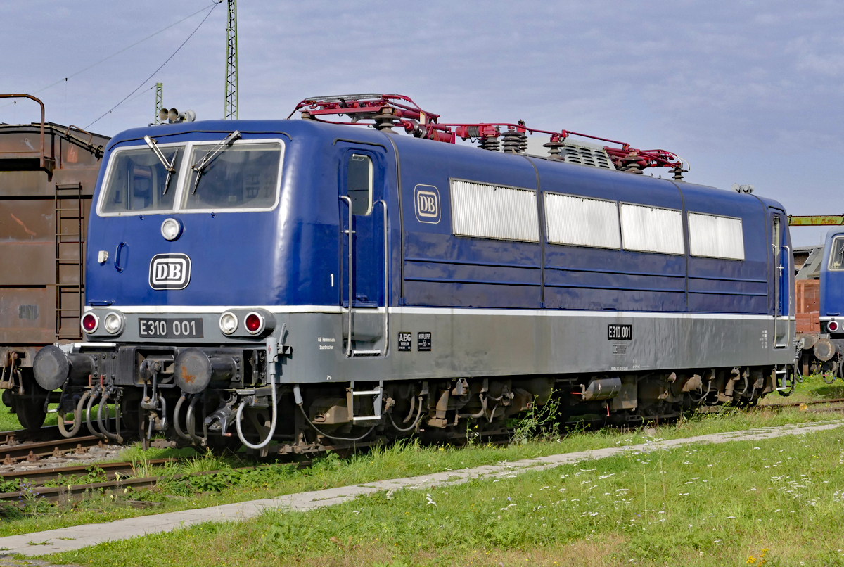 E 310 001 im DB-Museum Koblenz-Lützel - 16.10.2017