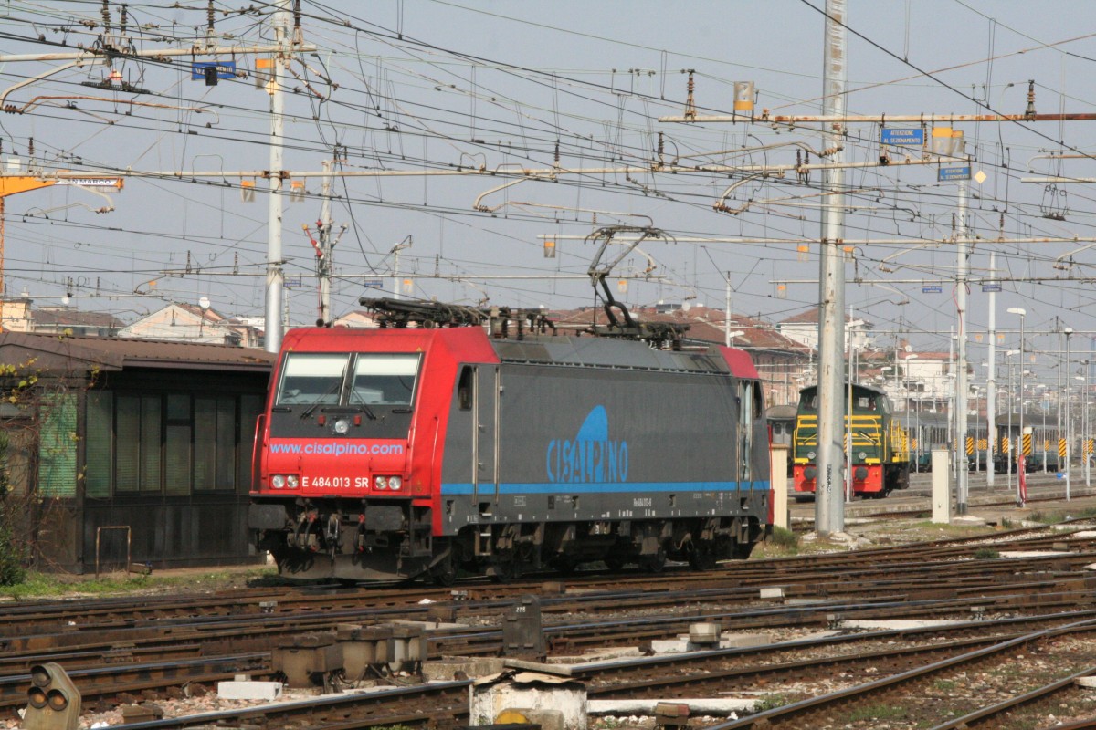 E 484.013 SR Solo Milano Centrale 03.03.2007