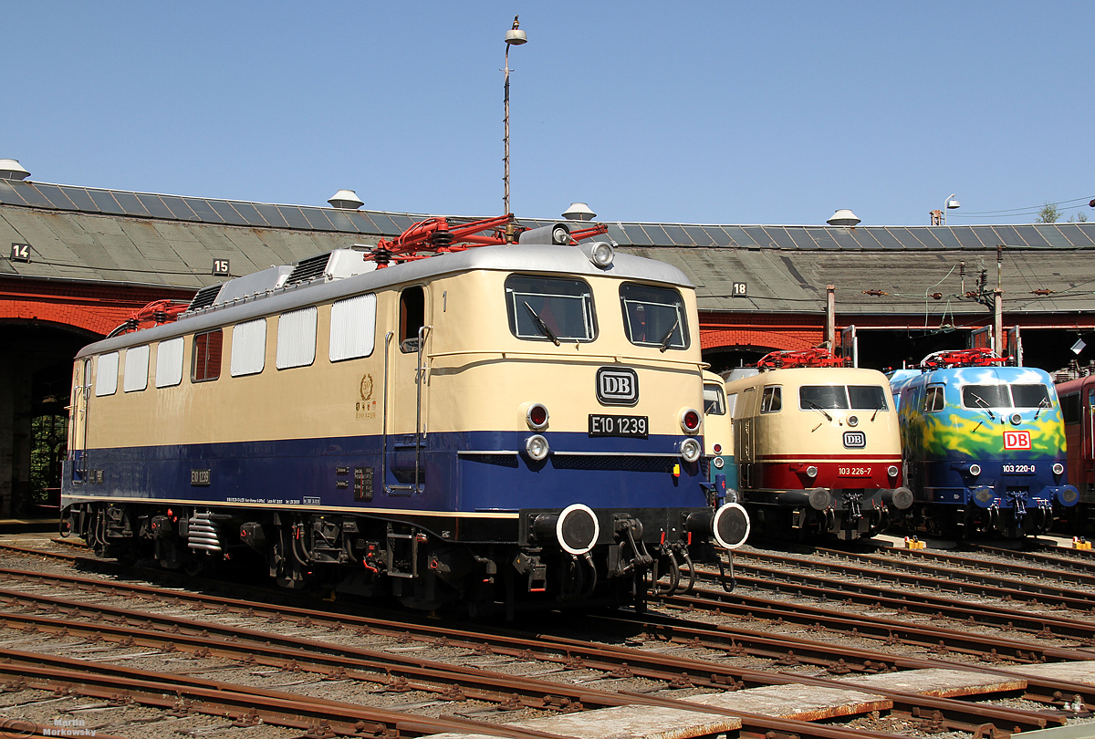 E10 1239 beim Lokschuppenfest im SEM Siegen am 24.08.2019
