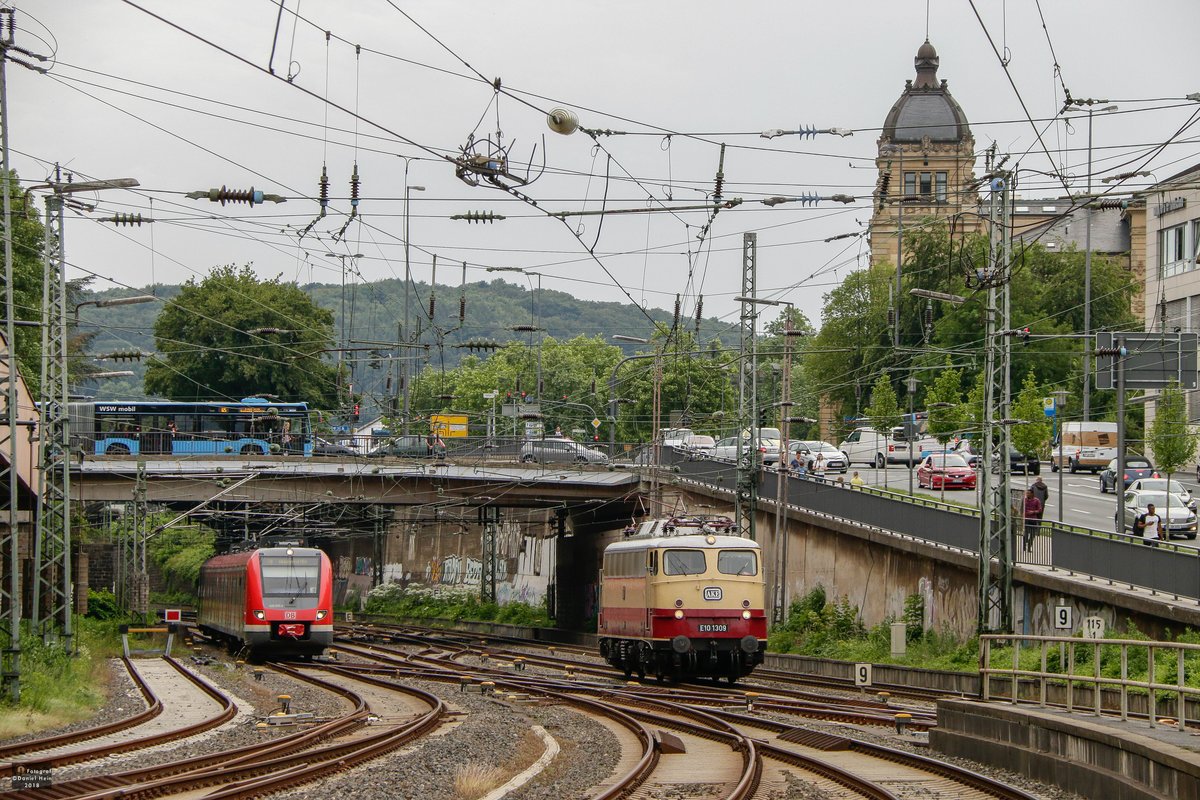 E10 1309 AKE in Wuppertal, am 11.06.2018.