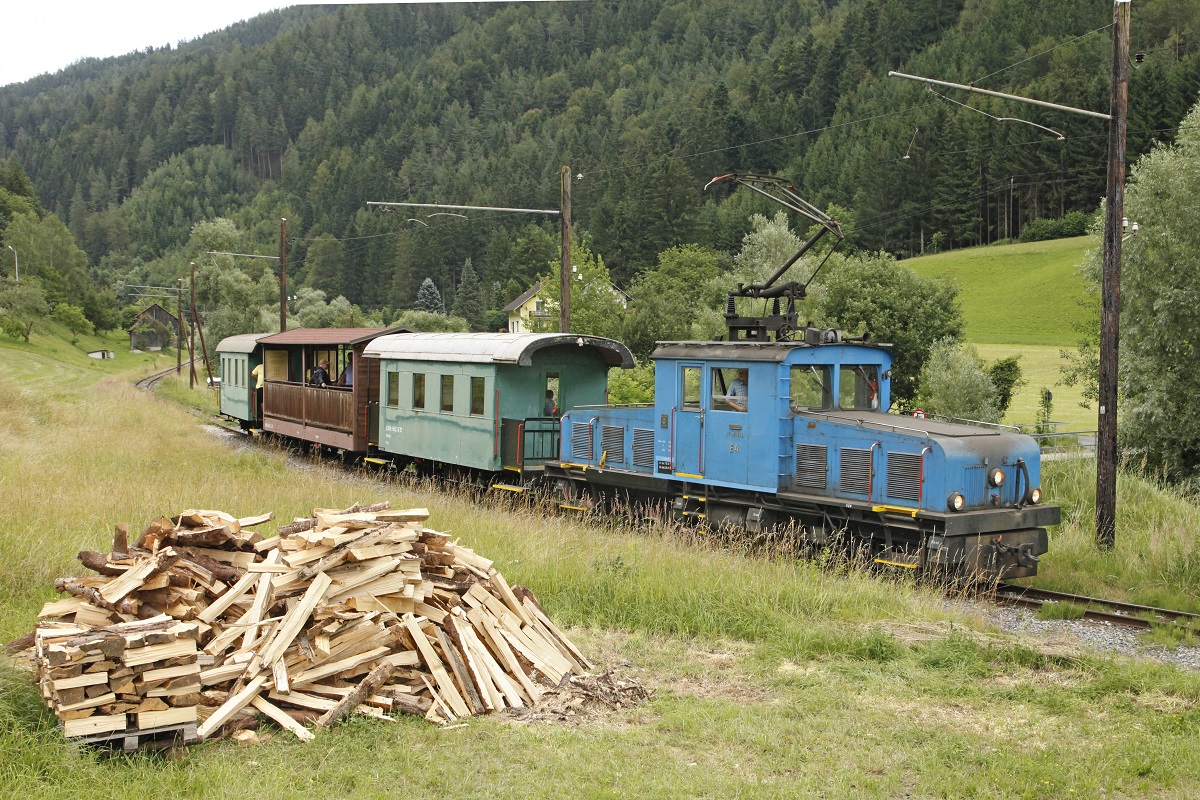 E4 nahe Mautstatt am 9.07.2016.