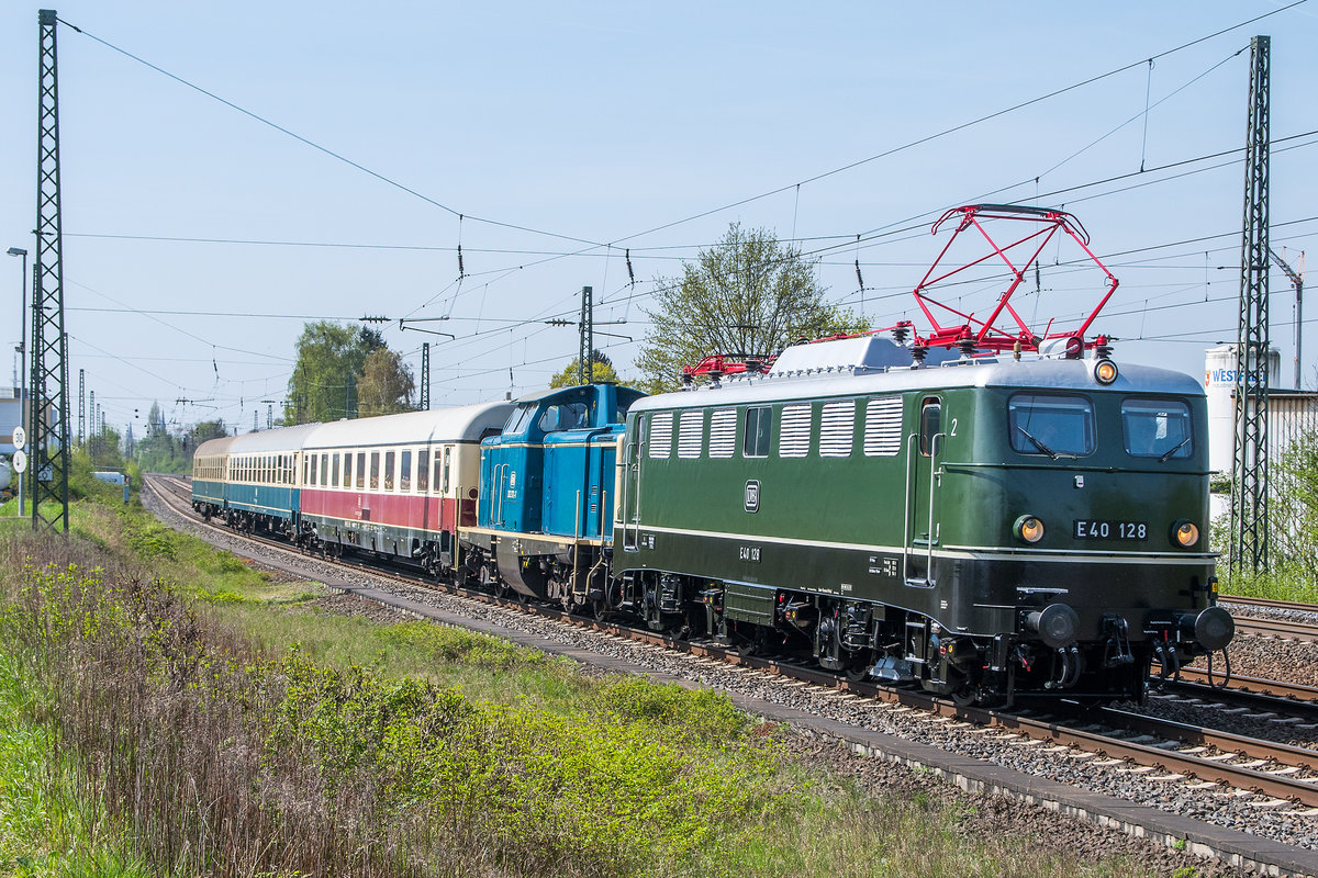 E40 128 am 18.04.2018 in Gütersloh