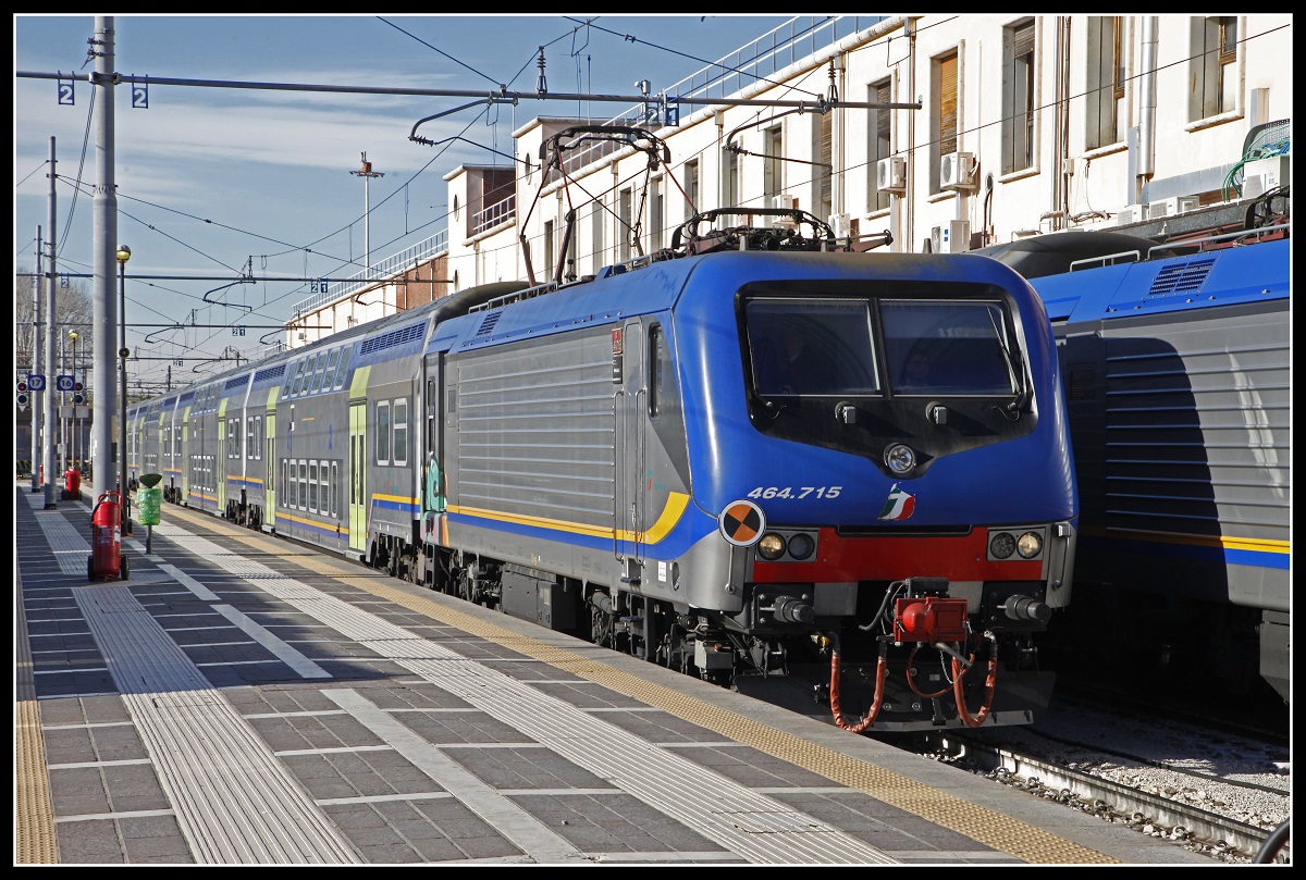 E464 712 in Venezia S.L. am 12.02.2019.