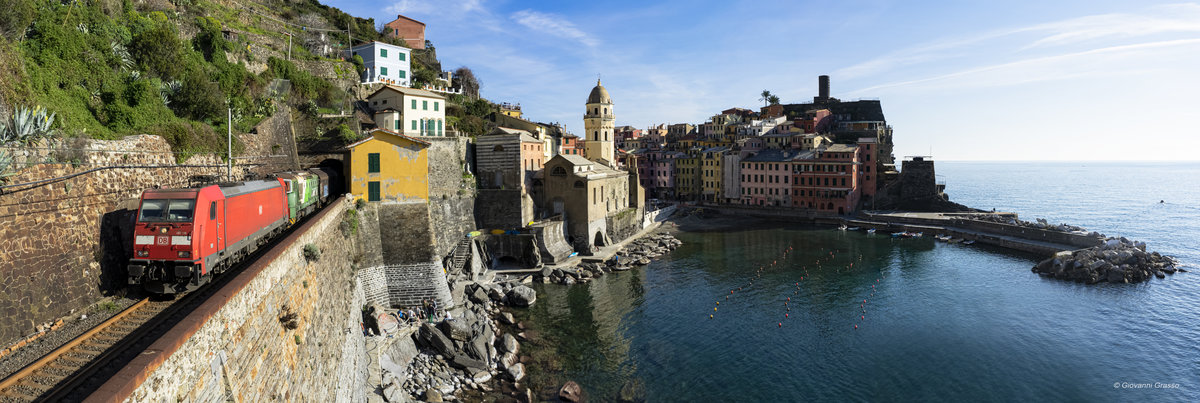 E483F 106 DB CARGO ITALIA - VERNAZZA 02/03/2021