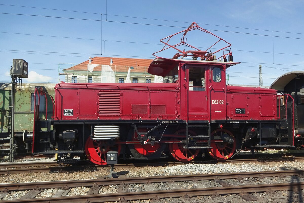 E63-02 steht am 1 Juni 2019 ins BEM in Nördlingen.