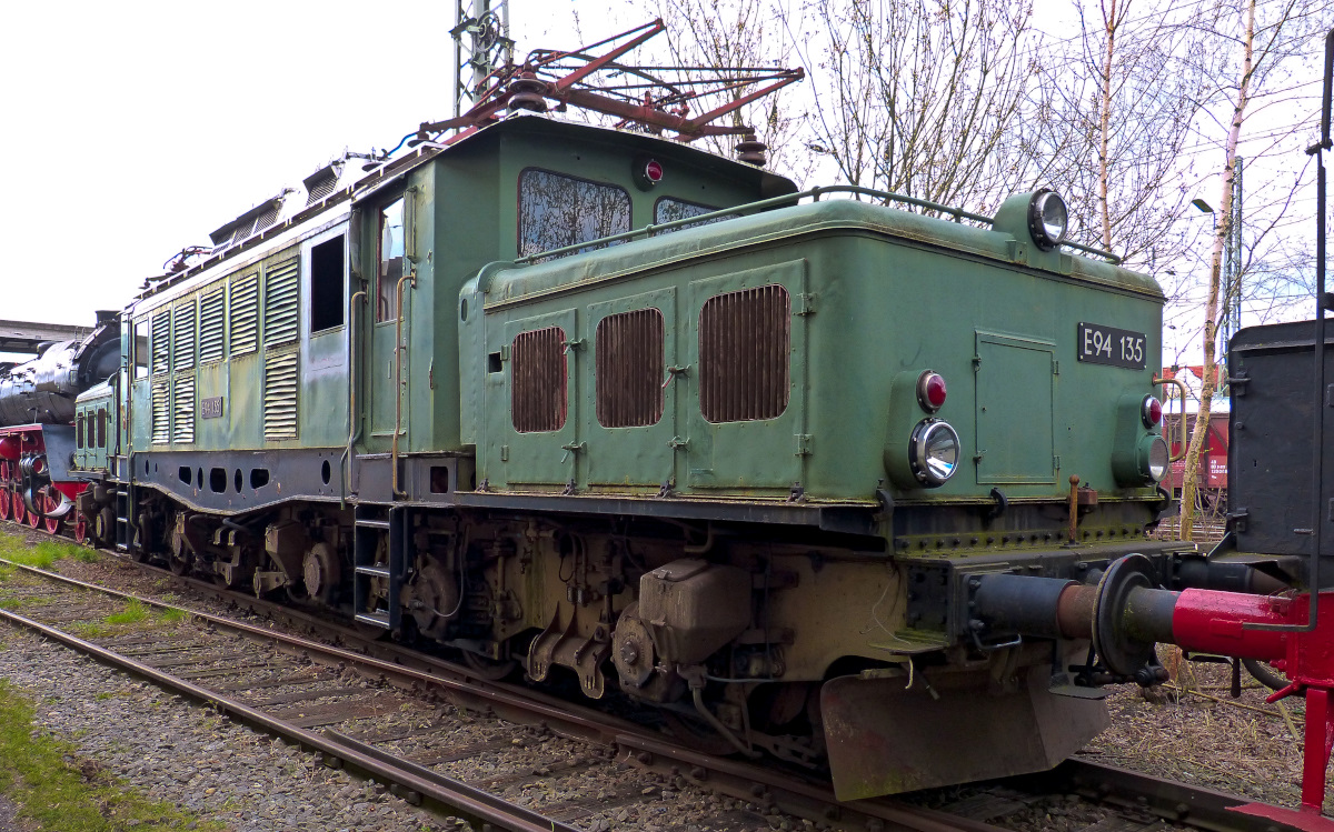 E94 135 12.4.2015 Eisenbahnmuseum Nördlingen