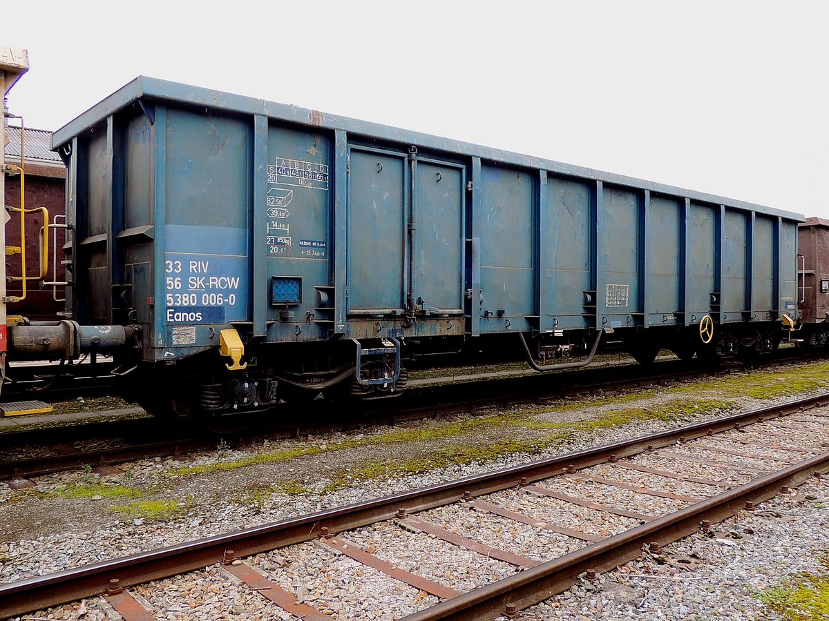 Eanos 3356(SK-RCW)5380006-0;eingereiht in GZ75829, kurz vor der Abfahrt Bhf. Ried i.I.; 171117