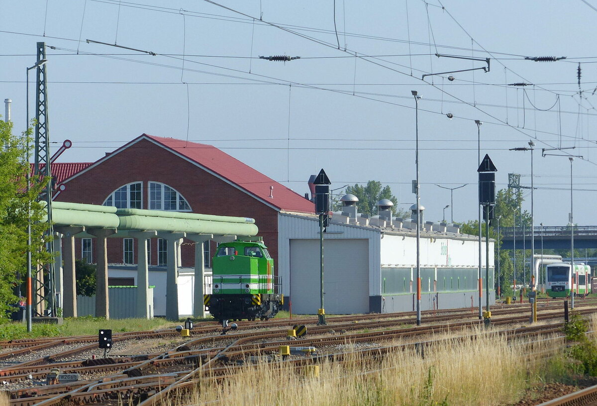 EB 20  Lisa 1 , nach der frischen HU, am 03.07.2021 in Erfurt Ost. 