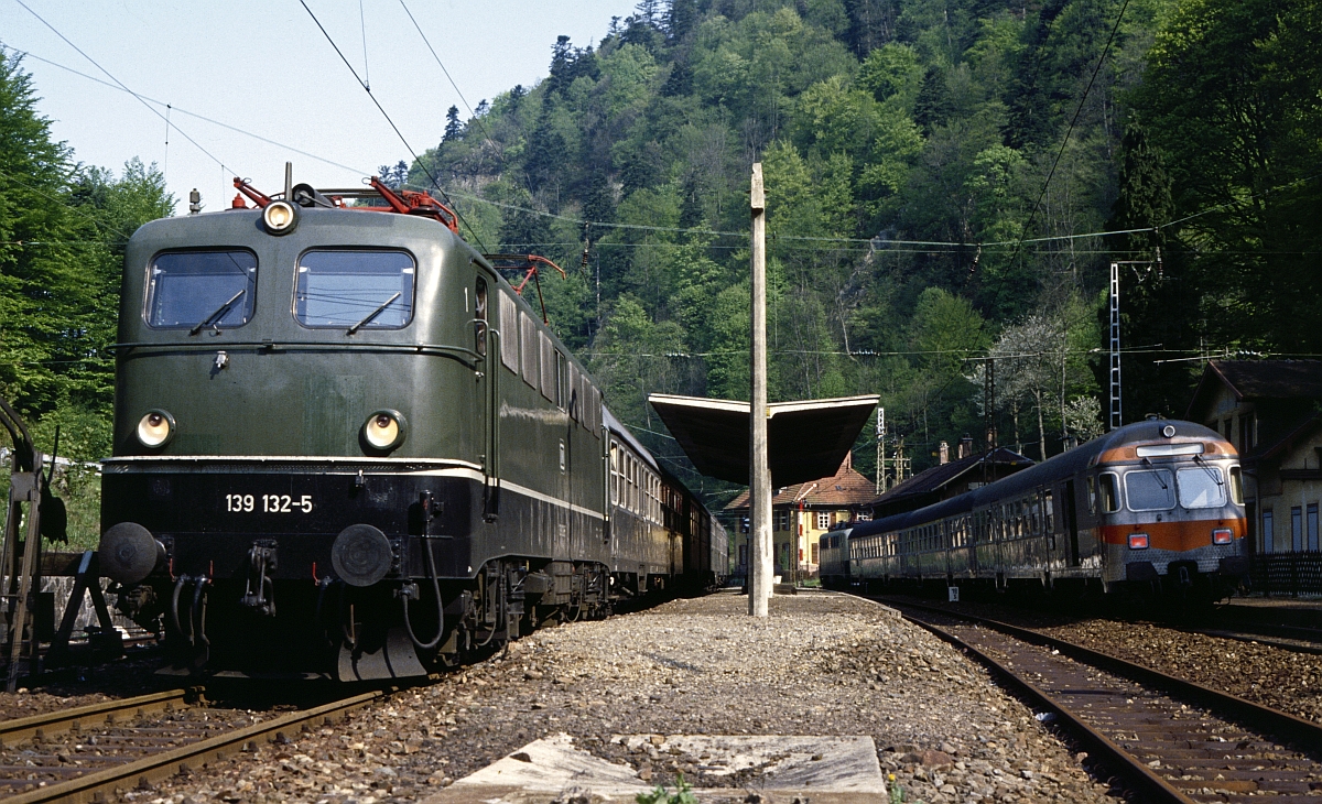 Ebenfalls guter Pflege erfreute sich 139 132 am 19.5.1979 in Hirschsprung.