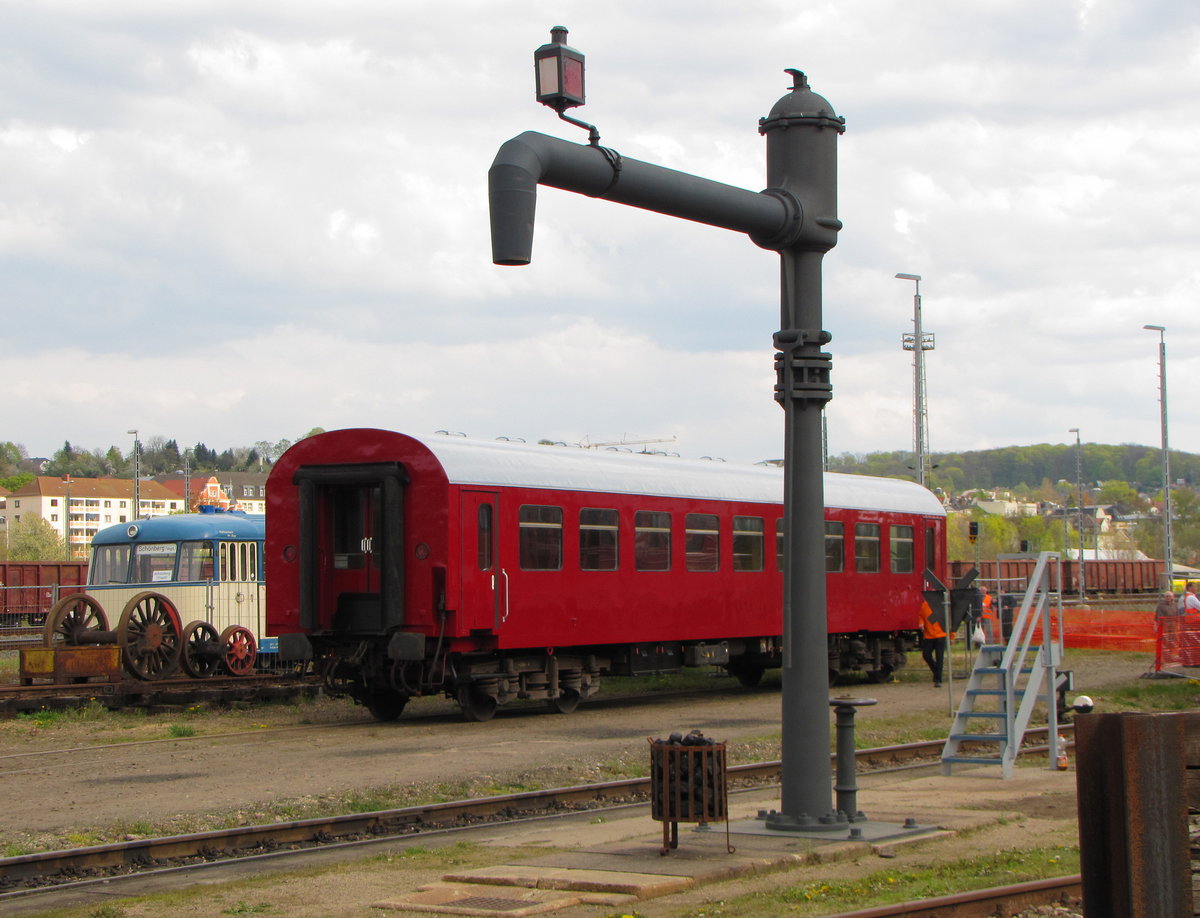 EBS 51 50 88-15 024-5 WRg am 30.04.2016 beim Eisenbahnfrühling in Gera.
