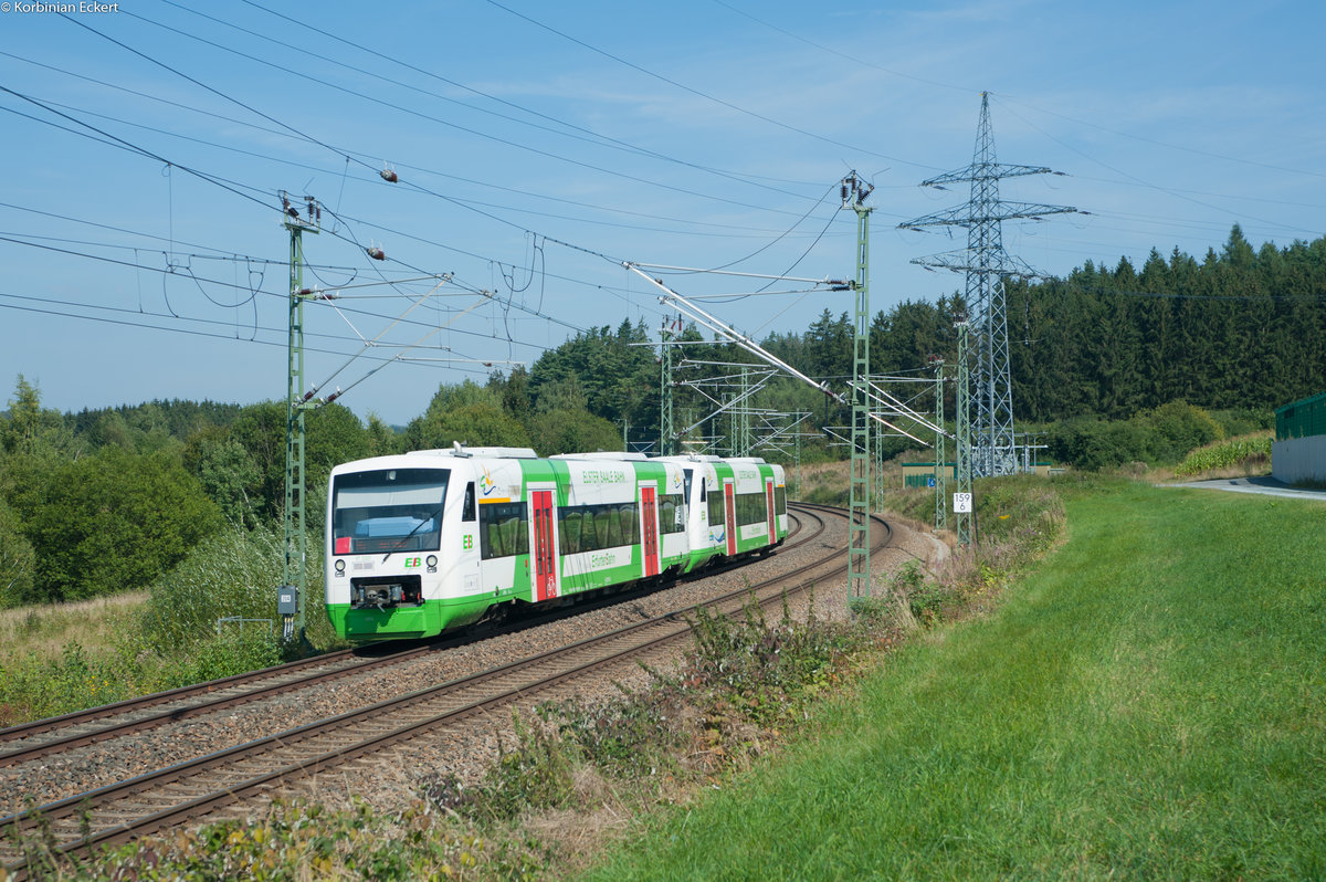 EBx81017 von Leipzig nach Hof bei Hof, 07.09.2016