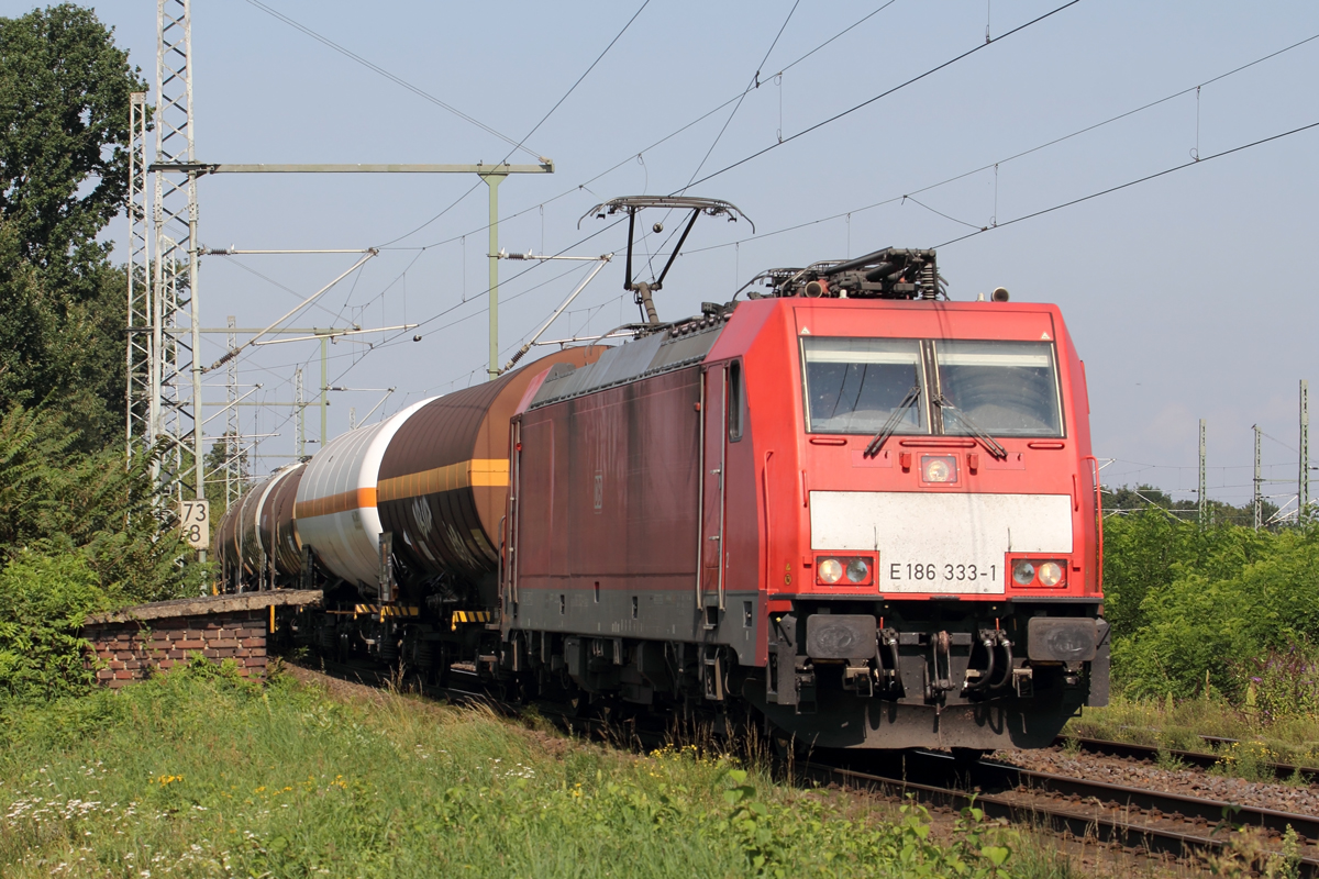 ECR 186 333-1 in Porz-Wahn 2.9.2021