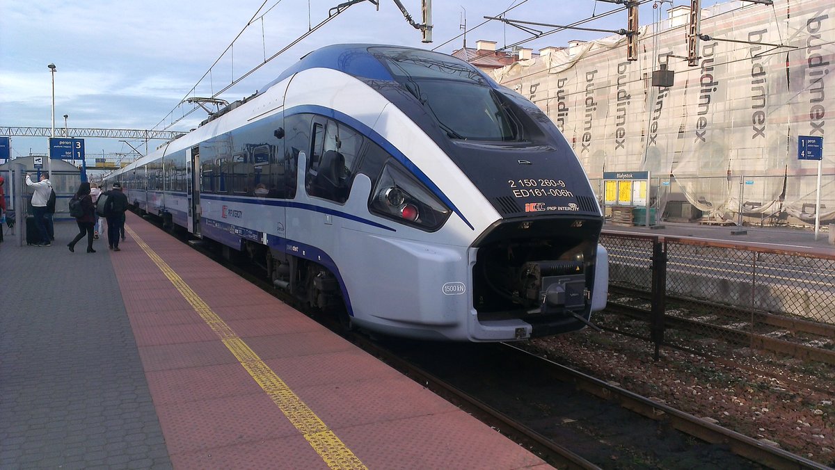 ED161-006 in Bahnhof Bialystok, 12.10.2019