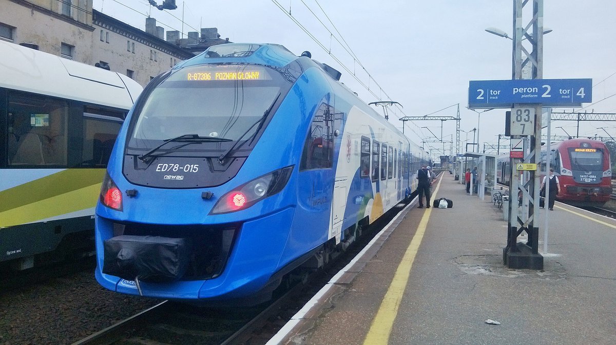 ED78-015 in Bahnhof Krzyz, 15.06.2018