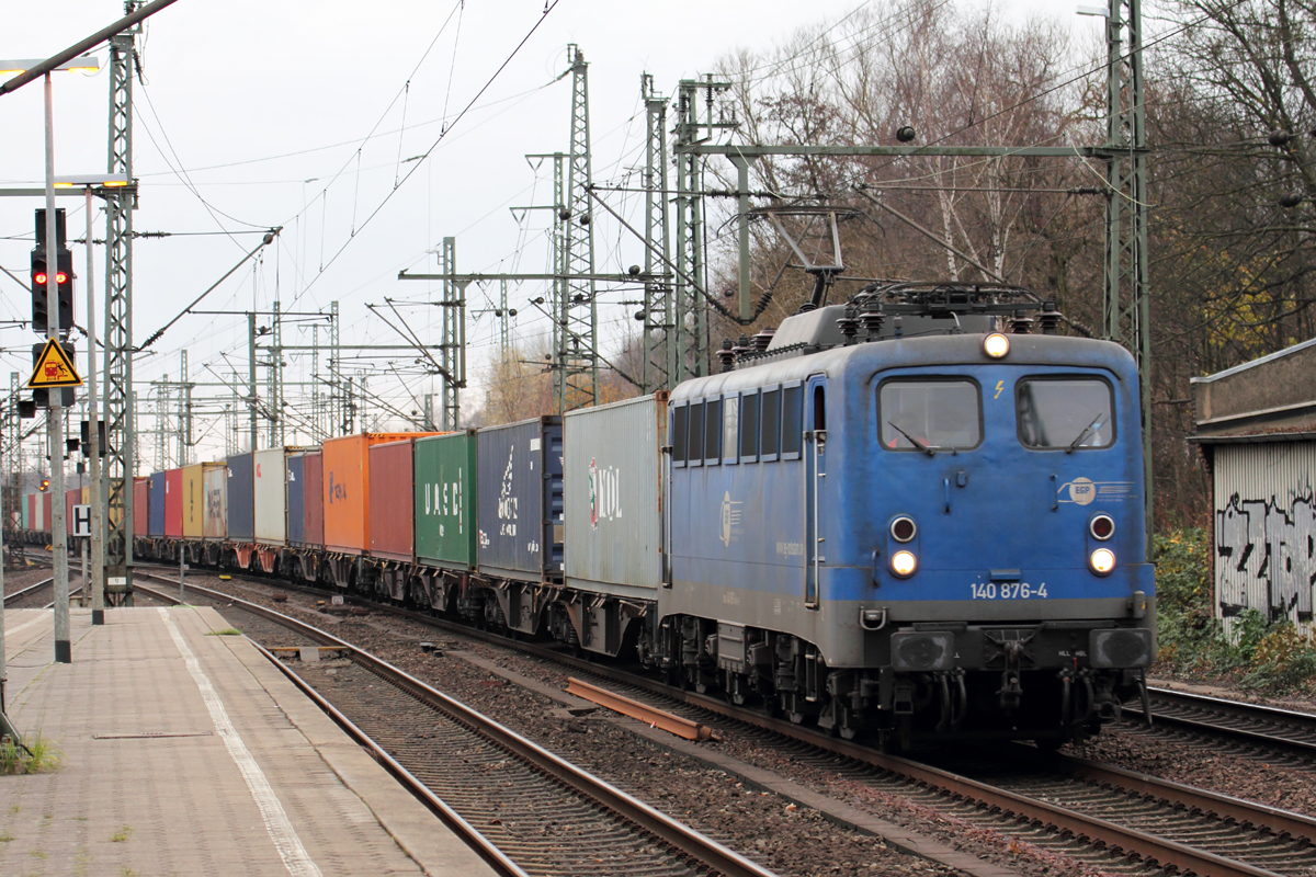 EGP 140 876-4 in Hamburg-Harburg 20.11.2018