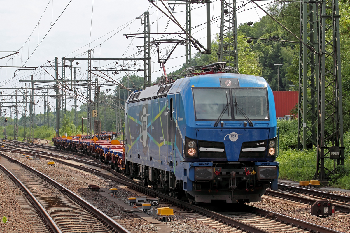 EGP 192 104-8 in Hamburg-Harburg 9.6.2021