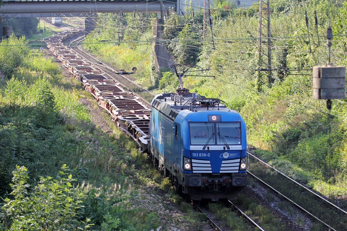 EGP 193 838-0 auf der Hamm-Osterfelder Strecke in Recklinghausen 8.9.2021