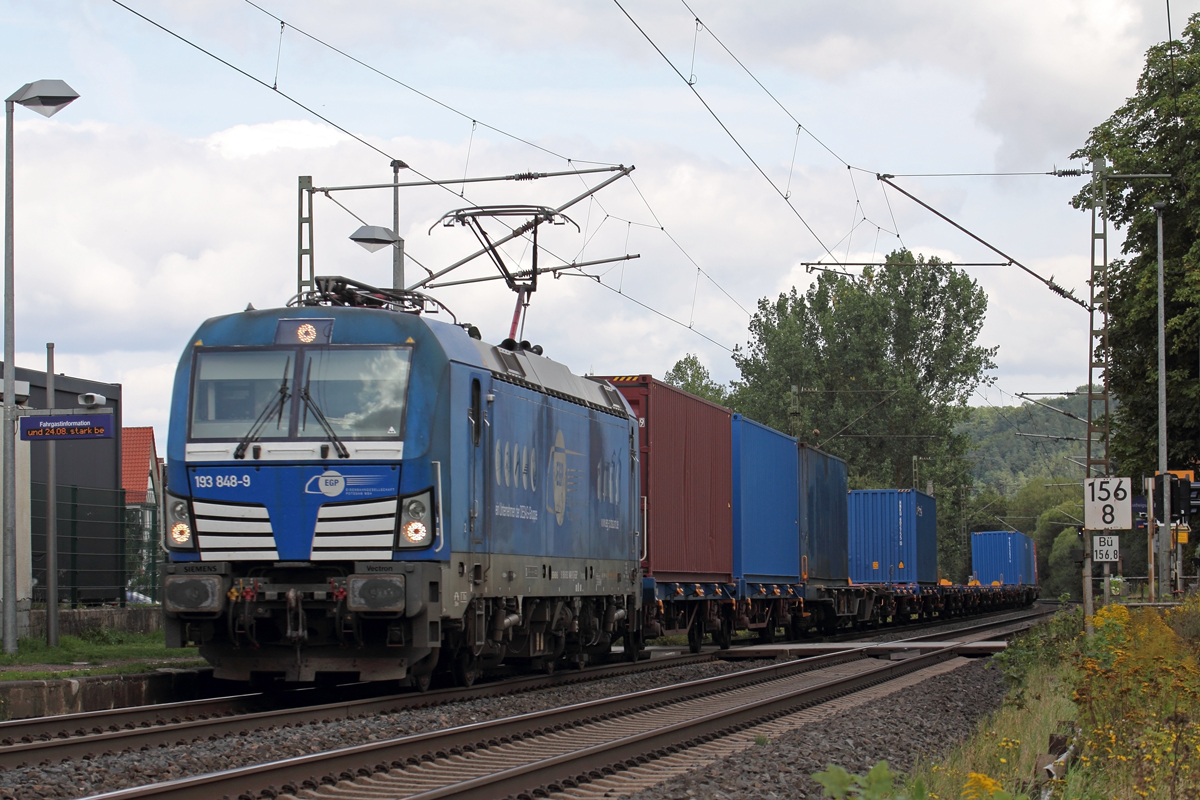 EGP 193 848-9 in Ludwigsau-Friedlos 24.8.2021
