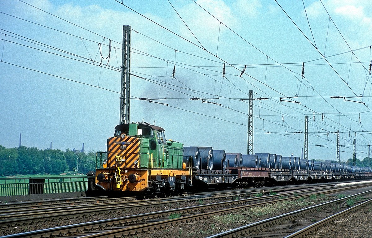  EH 287  Duisburg - Kaiserberg  29.05.91
