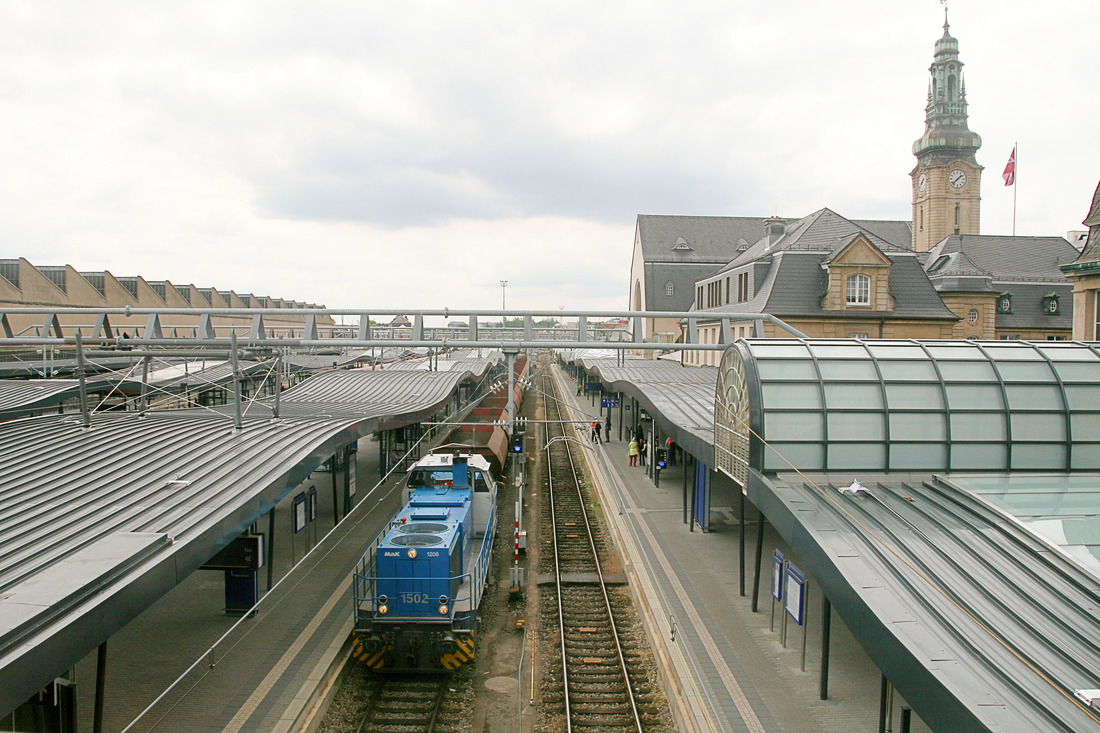 Ehem. CFL Cargo 1502 // Bahnhof Luxembourg Ville // 26. Juni 2013