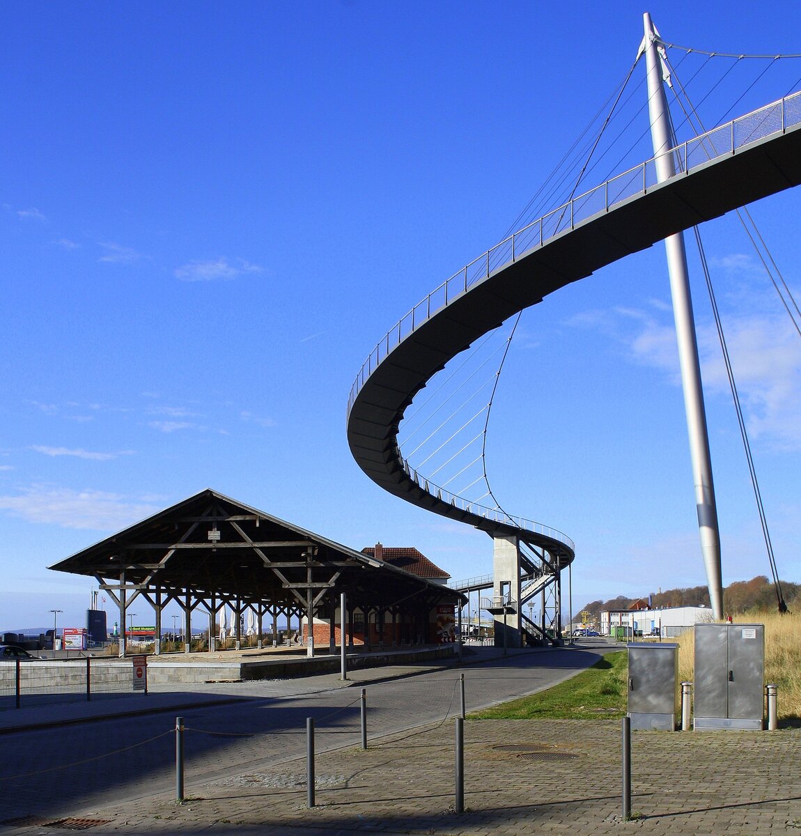 ehem. Hafenbahnhof (Güterbahnhof) Sassnitz Stadthafen Fähranleger | April 2016  