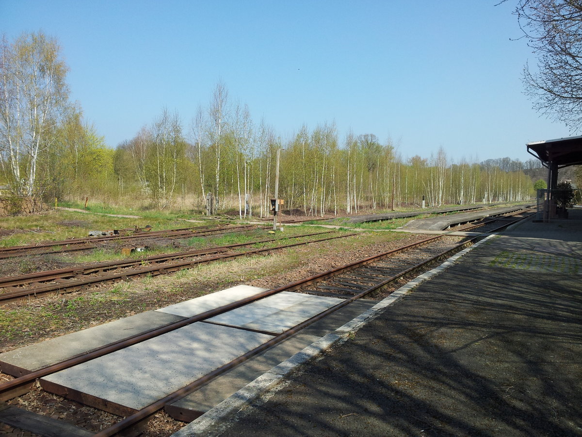 Ehemaliger Eisenbahnknoten Rochlitz(traurig aber war)23.04.2015
