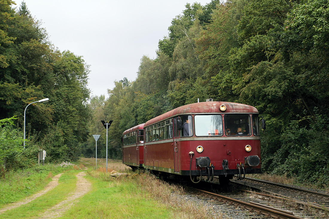 Eifelbahn Verkehrsgesellschaft 998 800 + 798 760 // Frechen // 14. September 2014
