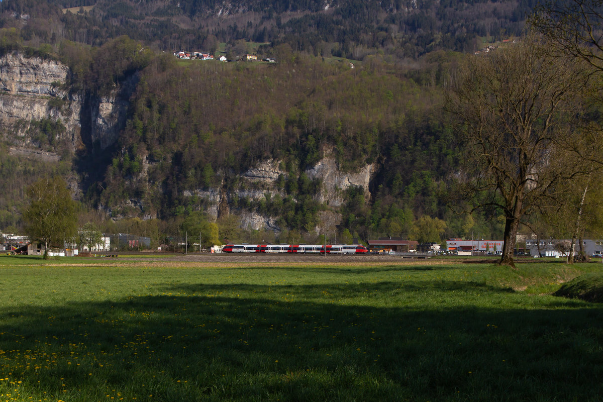 Ein 4024 zwischen Dornbirn und Hohenems. 15.4.20