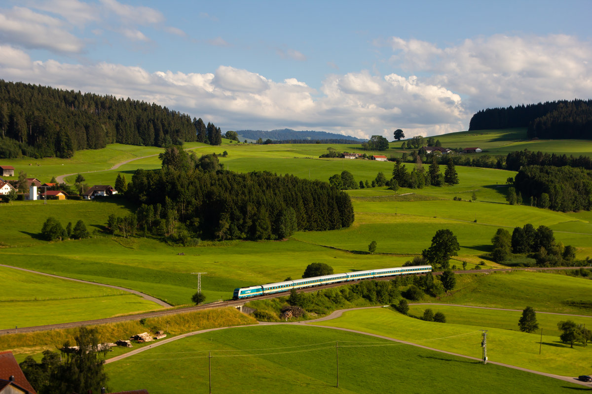 Ein Alex Vollzug bei Heimhofen gen Oberstaufen. 12.7.20