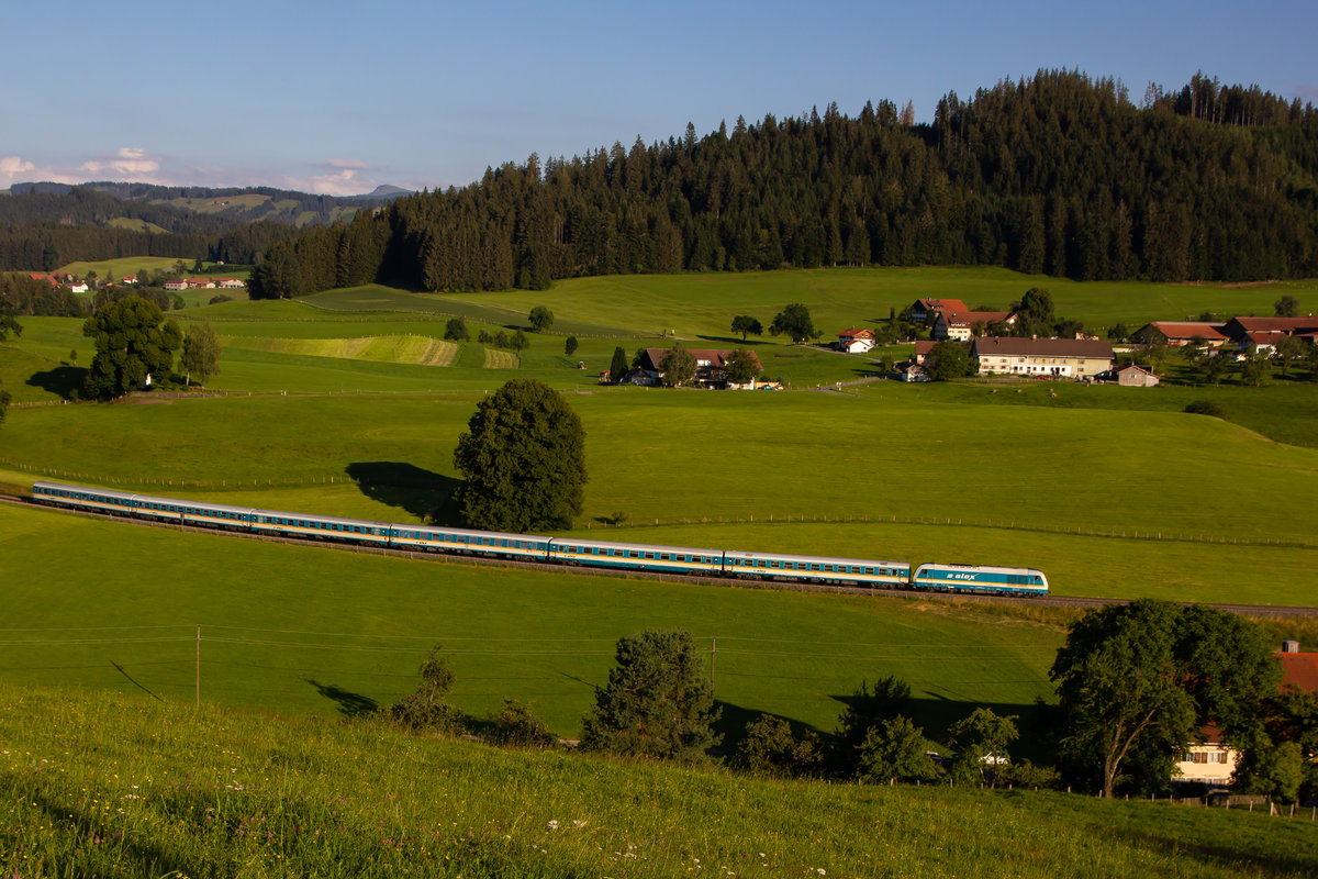 Ein Alex Vollzug bei Heimhofen gen Lindau. 12.7.20