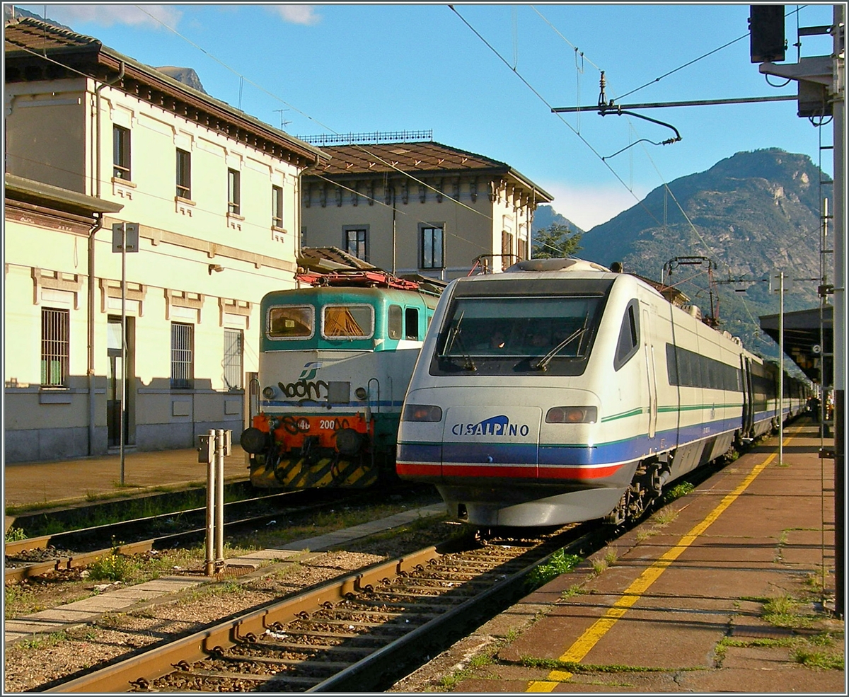 Ein CIS ETR 470 beim kurzen Halt in Domodossla.
30. Aug. 2006