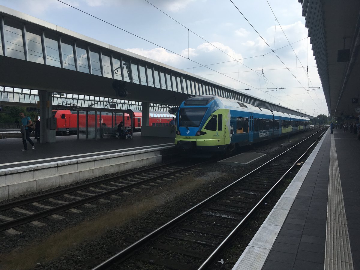 Ein ET 430 am 22.08.2017 in Münster (Westf.) 