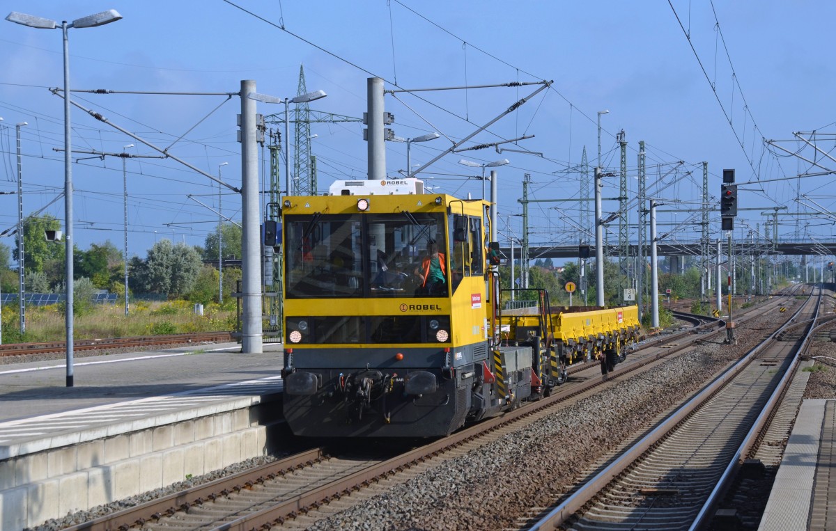 Ein GAF von Robel fuhr am 30.08.14 durch Bitterfeld Richtung Leipzig/Halle.