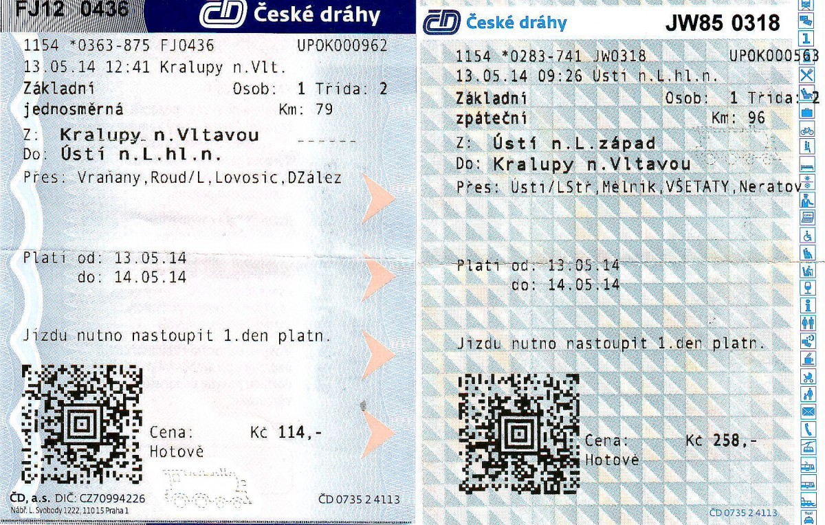 Ein Kurzurlaubstag auf der Bahn-Dresden-Decin-Usti-Vesetaty-Neratovice-Kralupy-Lovosice-Usti-Decin. Die Rundreise bescherte viele  Eindrücke und ist erschwinglich.
(Scann) 13.05.2014 20:12 Uhr.