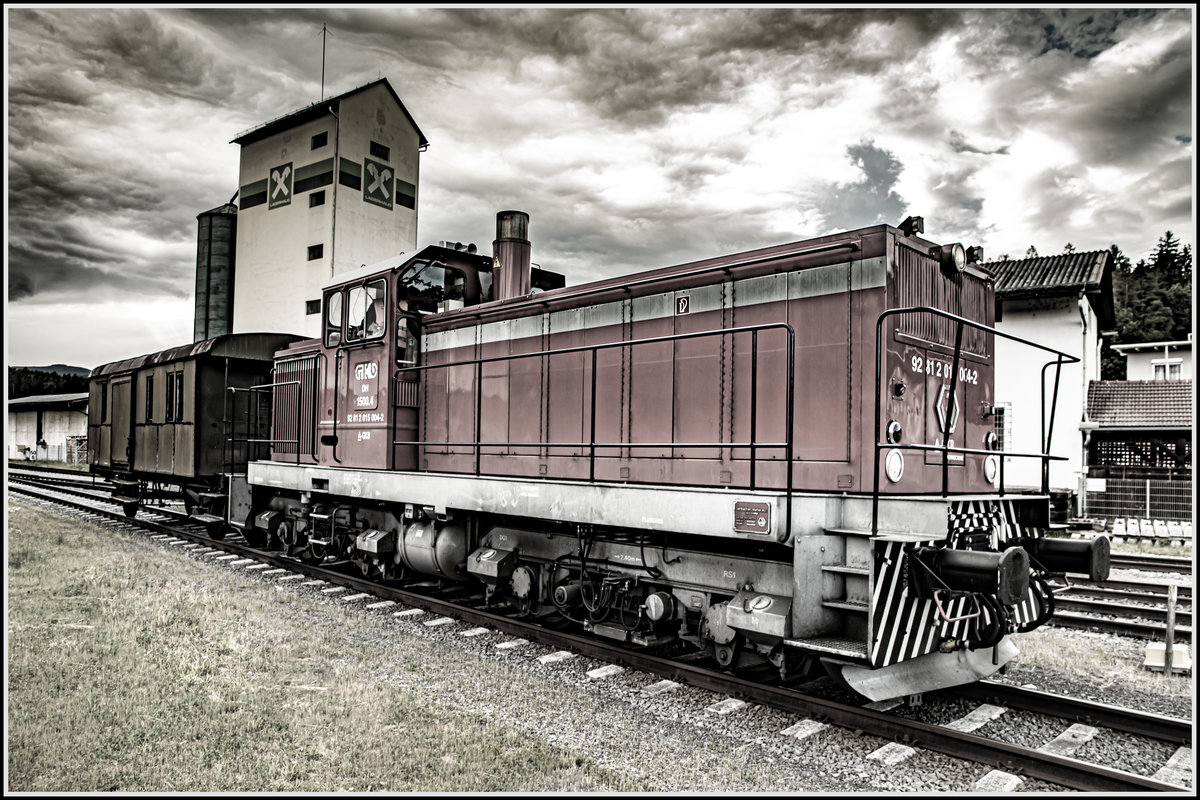 Ein letztes mal rollt er am Haken einer Diesellok. 

DH 1500.4 hat die Ehre den PWI133 zur Verladung bereit zustellen.
28.05.2020