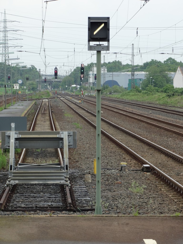 Ein mir unbekanntes Signal am 02.05.14 in Bad Vilbel Bhf 