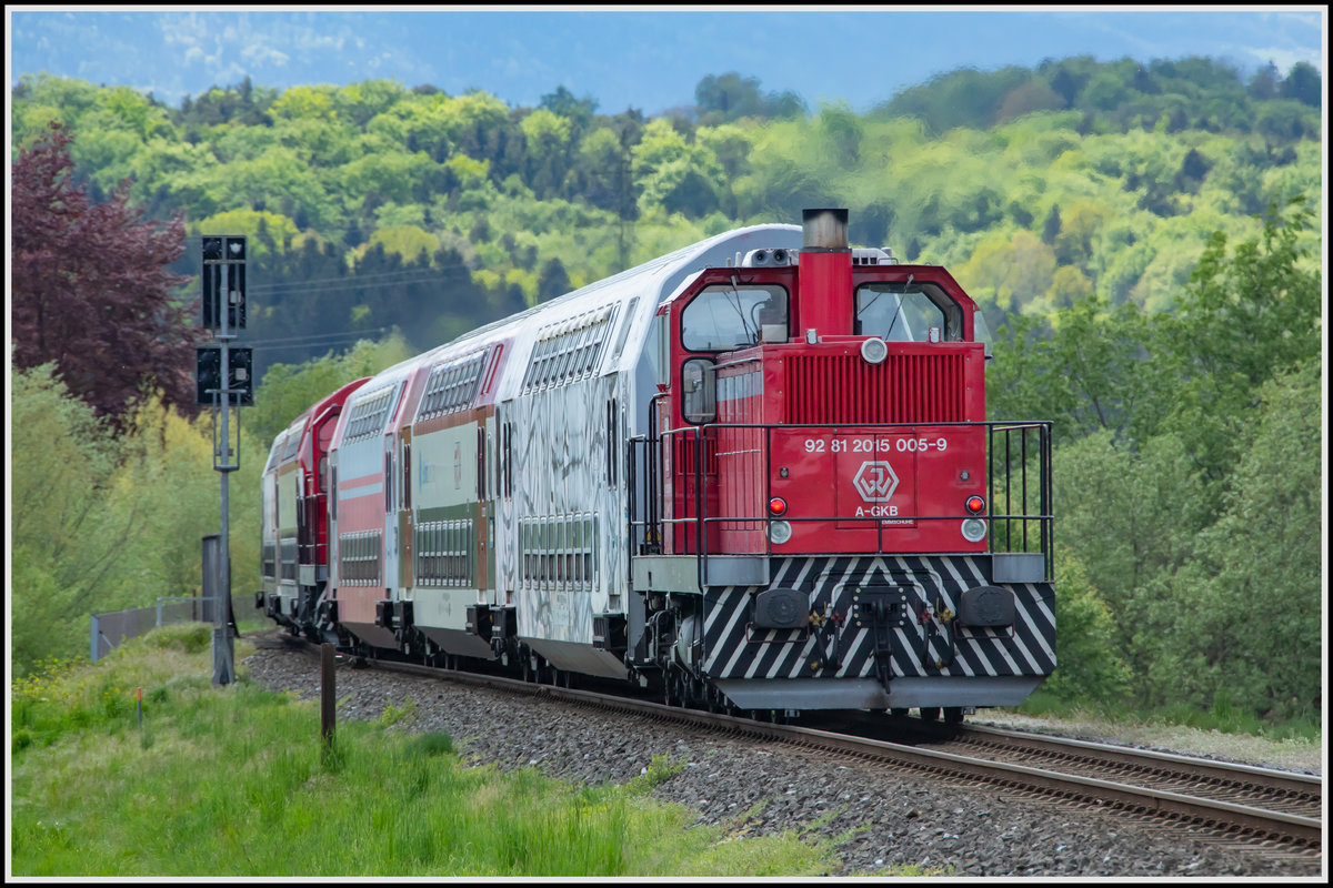 Ein Nachschuss auf DH1500.5 bei Groß Sankt Florian . 
30.04.2020