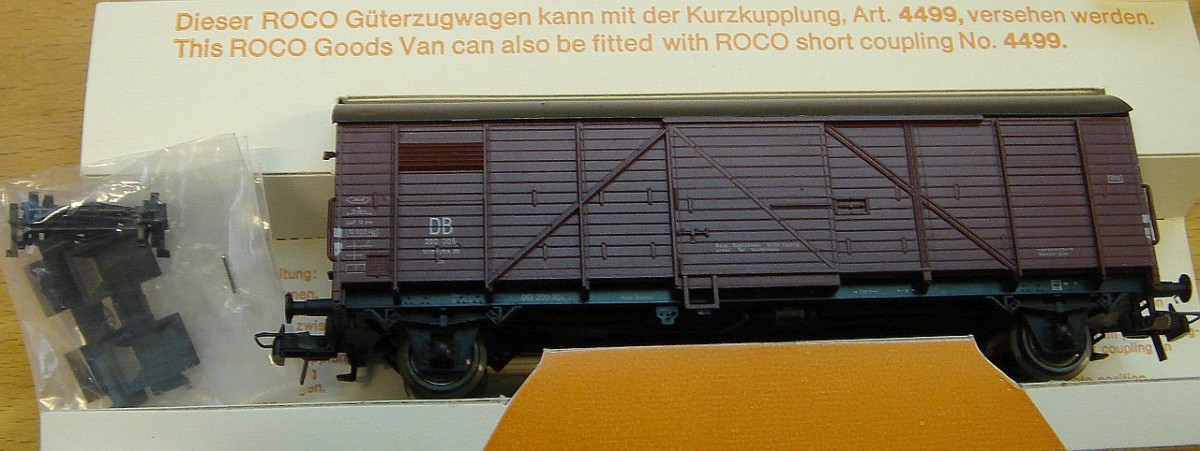 Ein Roco Glmghs36 aus den späten 70er Jahren, Artikelnummer 4332 - aufgenommen am 11.12.2013
