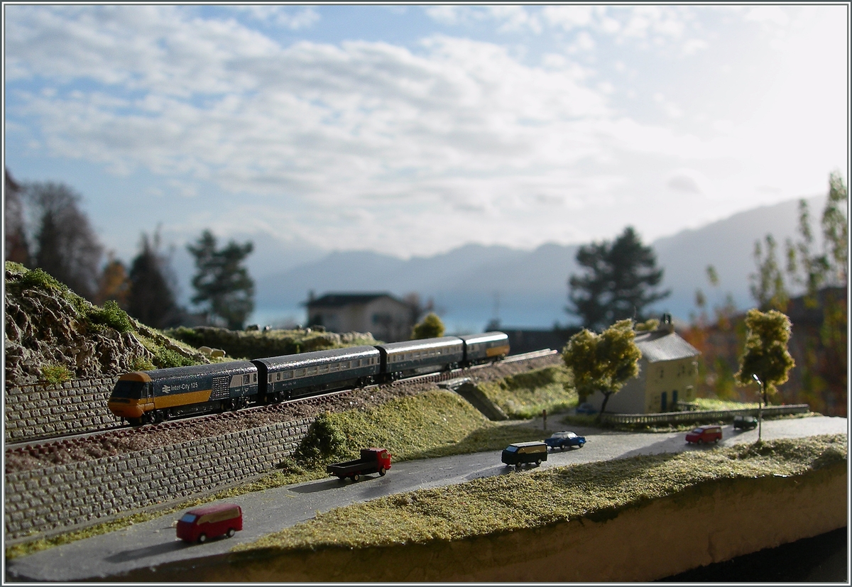 Ein T-Gauge HST im Herbstlichen Gegenlicht.
15. Nov. 2015