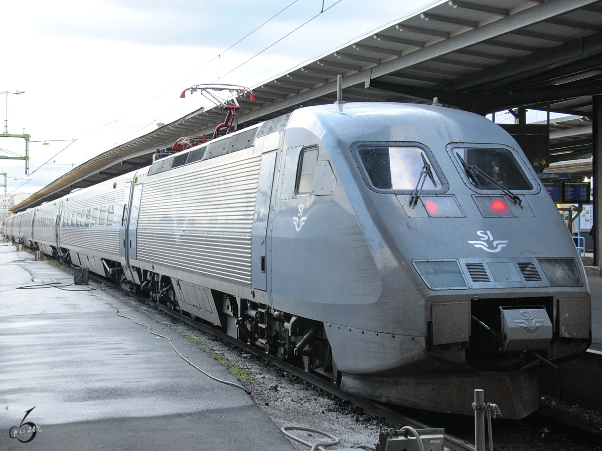 Ein Triebzug von Typ ASEA Brown Boveri X2000 der SJ in Göteborg (August 2010)