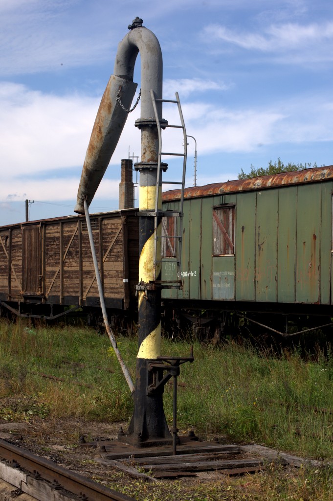 Ein Wasserkran im BW Turnov. 13.09.2914  12:01 Uhr.