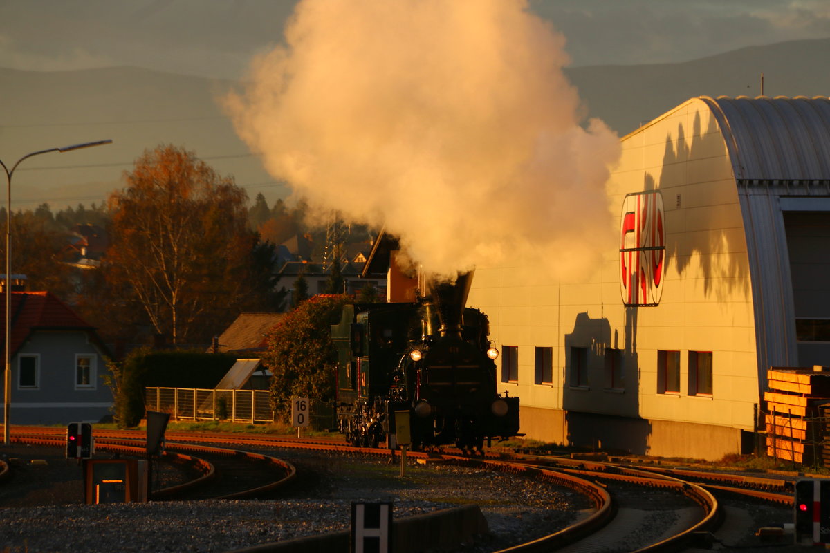 Ein Wunderbarere FOTO-TAG neigt sich dem Ende zu . Hier in Lieboch geht es für 29.671 wieder an den Zug um Ihre Heimreise antreten zu können. 29.10.2016