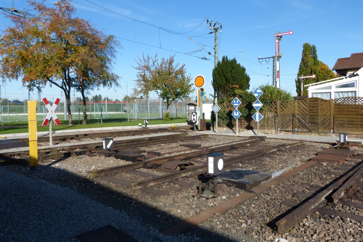 Eindrcke aus dem Lehrstellwerk Kornwestheim im Oktober 2013.