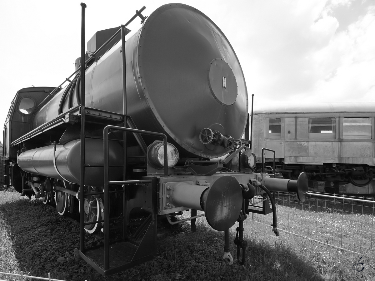 Eine Dampfspeicherlokomotive vom Typ FLC im Technikmuseum Speyer. (Mai 2014)