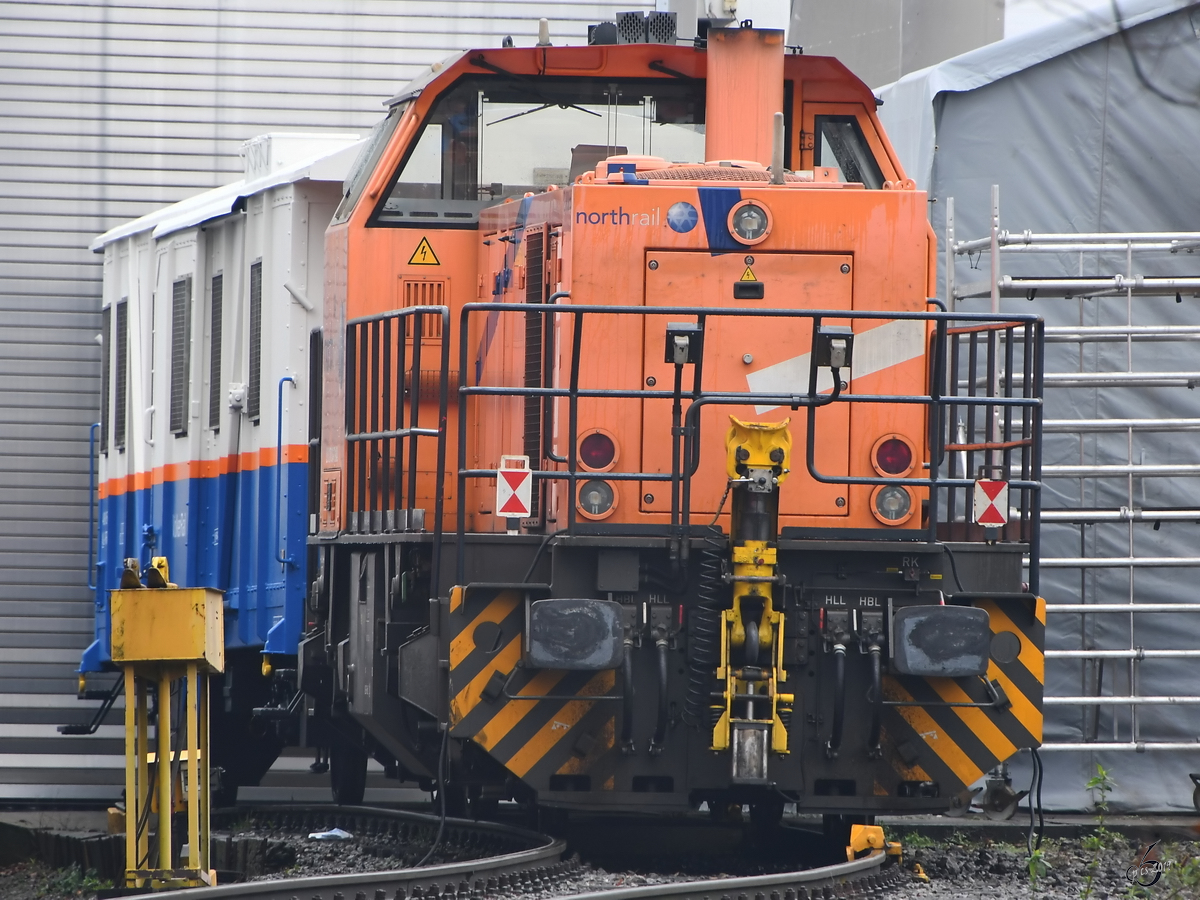 Eine G 1206 von Northrail Mitte März 2019 in Hattingen.