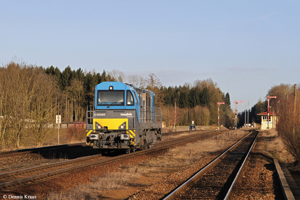 Eine G2000BB am 03.03.2015 in Tüssling.