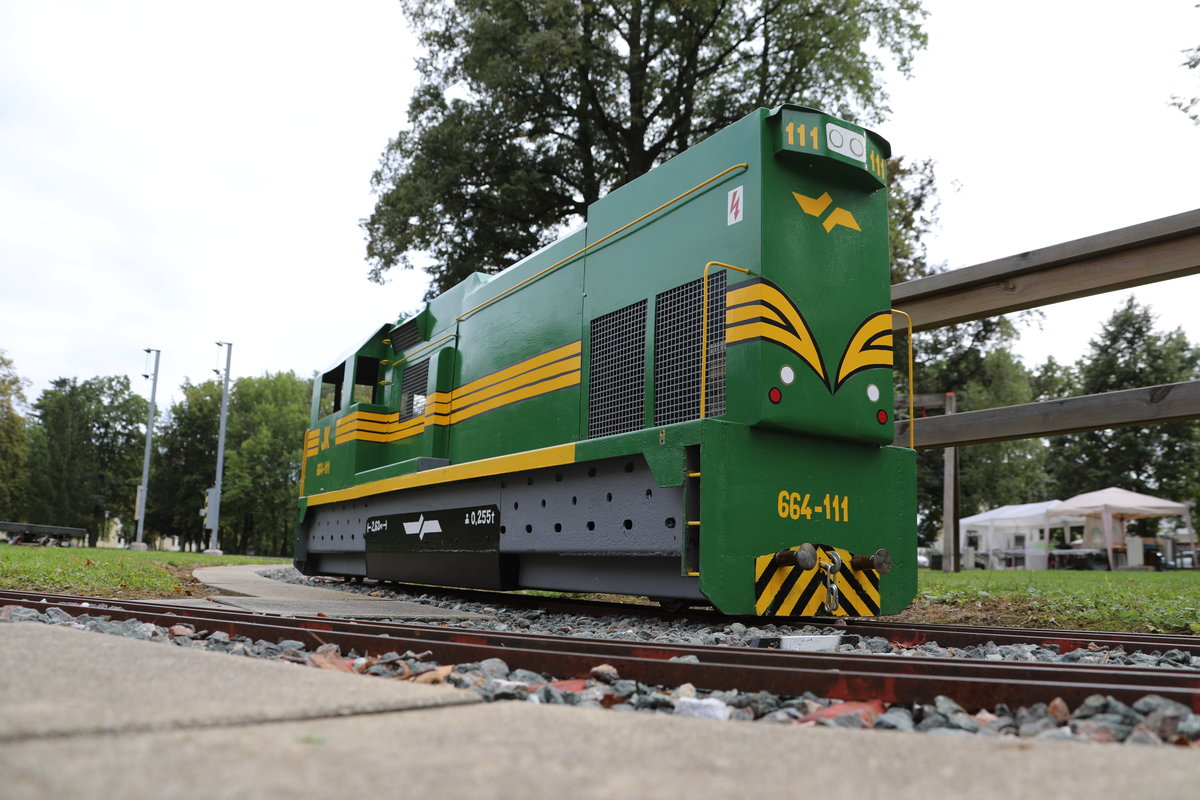 Eine Kennedy präsentiert sich zum ersten mal in diesem Jahr am Gelände des DBC. 
Die Slowenische 664 birgt noch ein kleines Geheimnis. 
8.09.2017