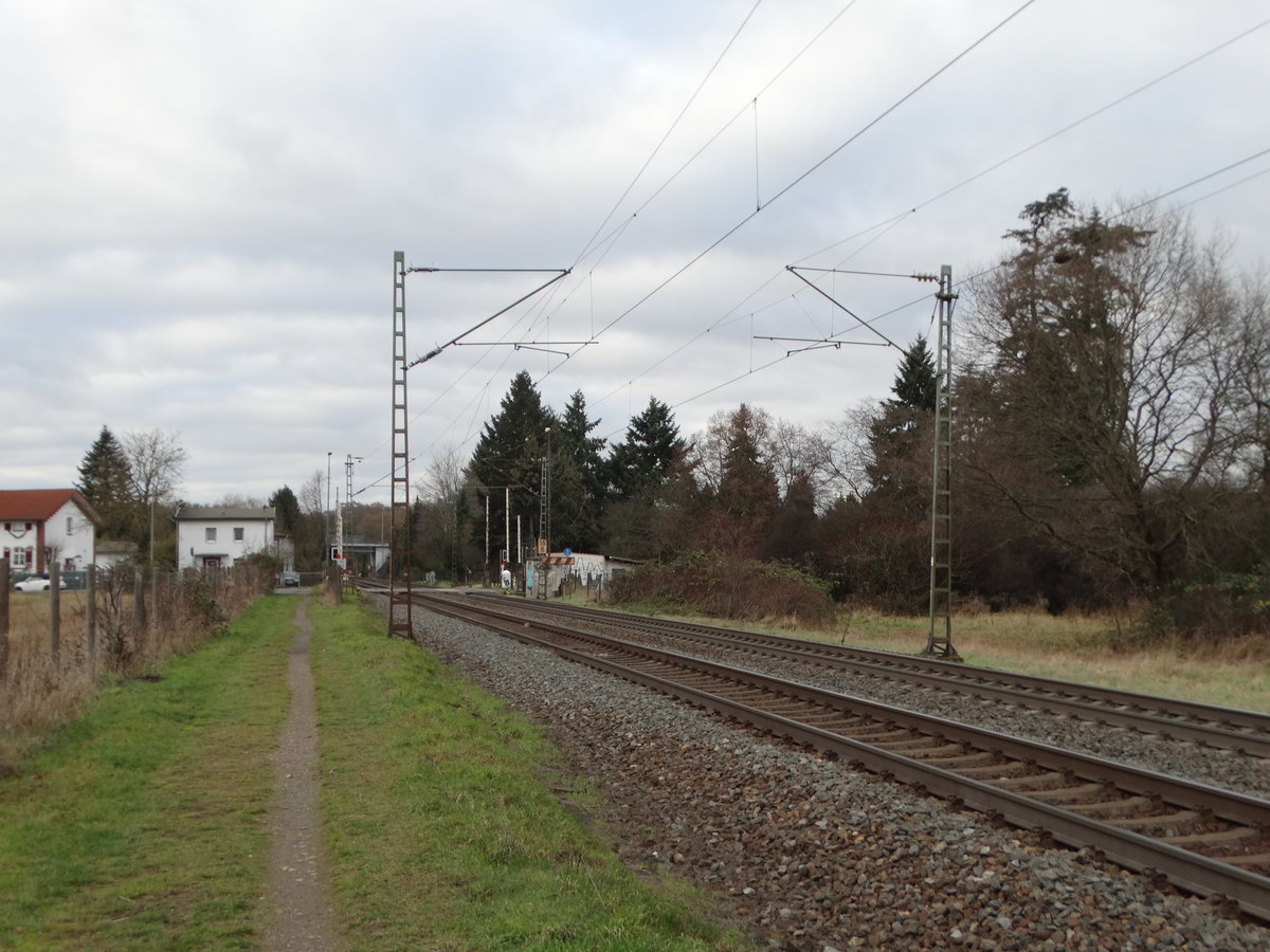 Eine sehr schöne Fotostelle an der KBS640 in Hanau West möchte ich euch mal zeigen. Hier die Koordinaten.

50°08`19.80  N
8 °53`48.65  O

In 5 Jahren werden hier die Bauarbeiten für die Nordmainische S-Bahn beginnen. Danach werden hier Schallschutzwände stehen dann kann man nicht mehr fotografieren. 
